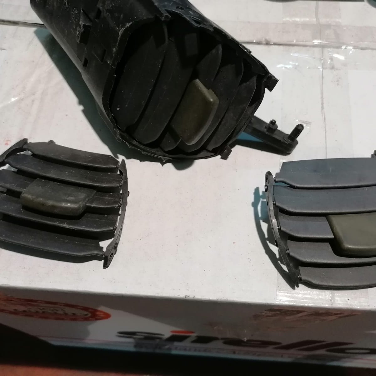 Renault scenic kalorifer havalandırması